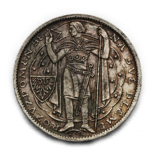 Malá stříbrná medaile – Millenium svatého Václava 1929