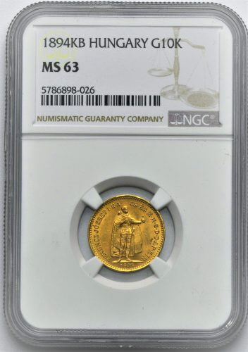 10 Koruna František Josef I. 1894 KB