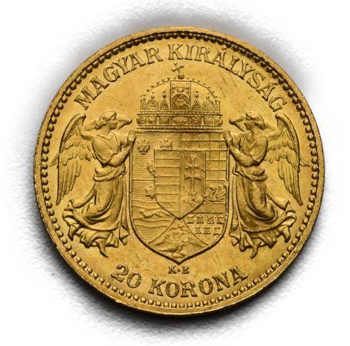 20 Koruna Františka Josefa I. 1909 KB