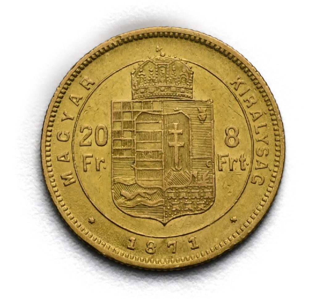 8 Zlatník Františka Josefa I. 1871 KB