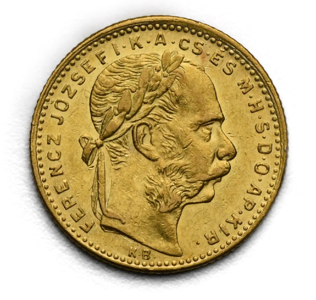 8 Zlatník Františka Josefa I. 1883 KB