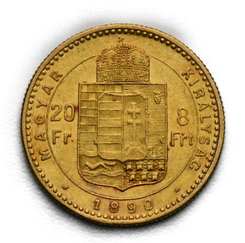 8 Zlatník Františka Josefa I. 1890 KB