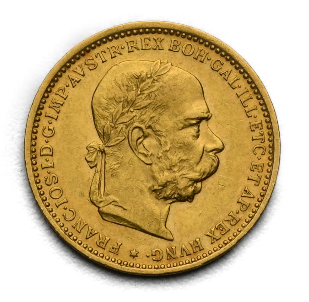 20 Koruna František Josef I. 1895 bz