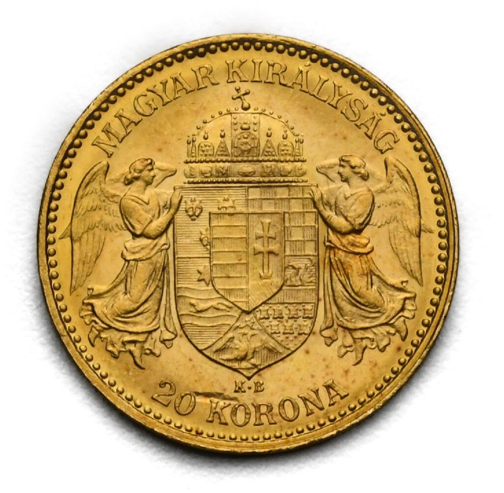 20 Koruna Františka Josefa I. 1898 KB