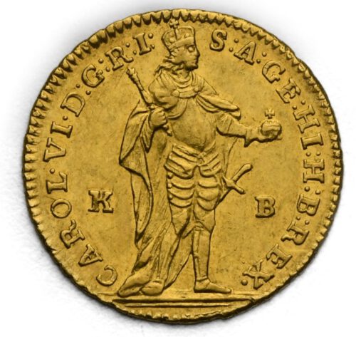 Dukát Karel VI. 1740 KB