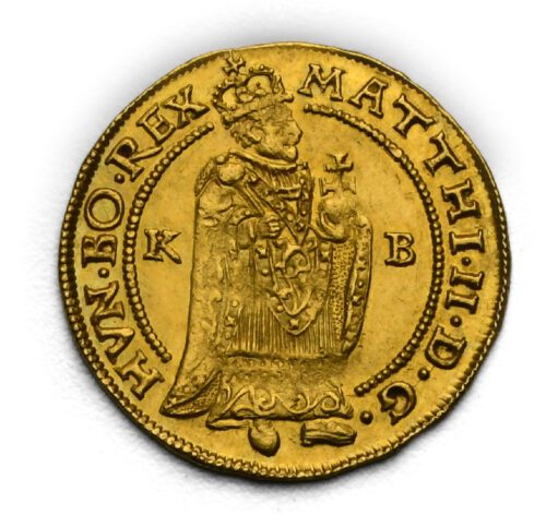 Dukát Matyáš II. 1612 KB