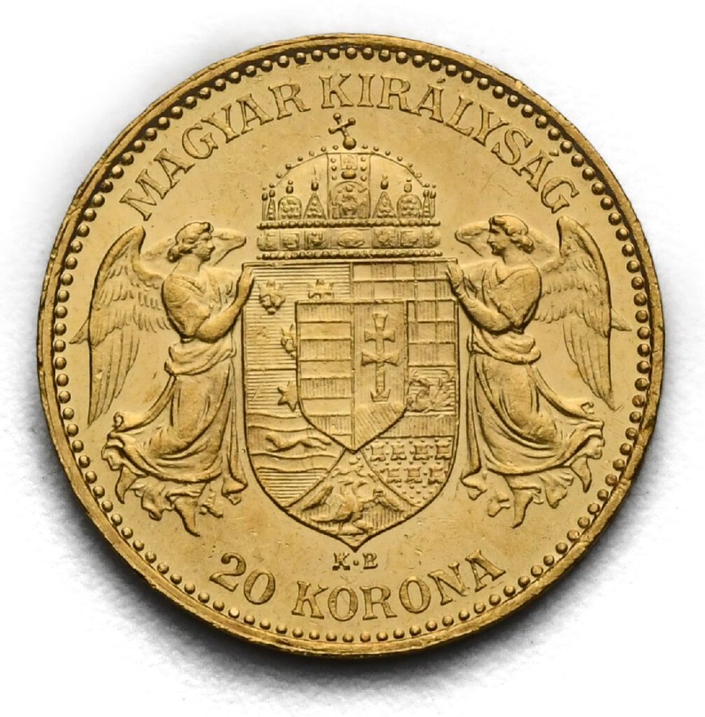 20 Koruna Františka Josefa I. 1895 KB