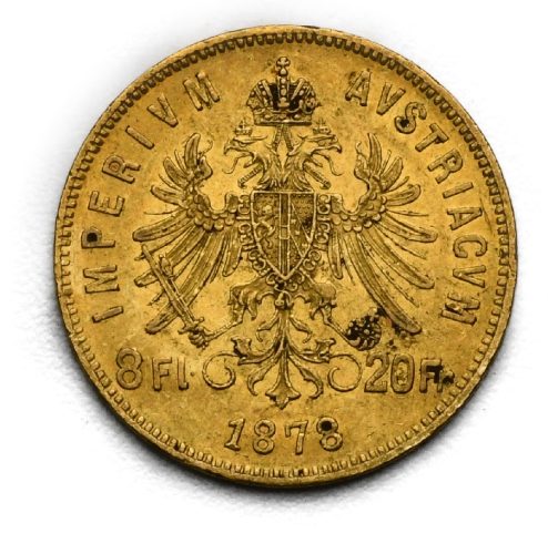 8 Zlatník František Josef I. 1878