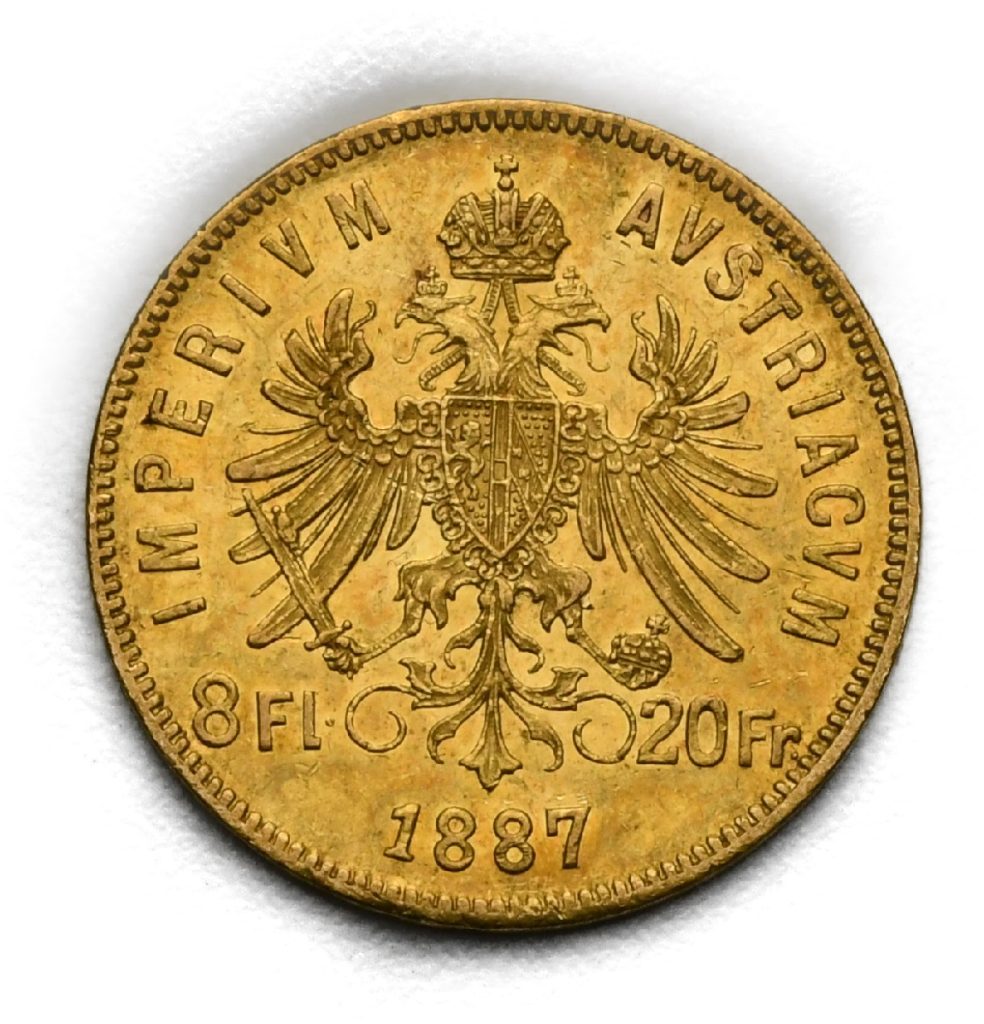 8 Zlatník František Josef I. 1887