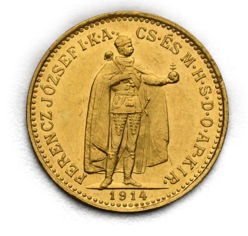 10 Koruna Františka Josefa I. 1914 KB