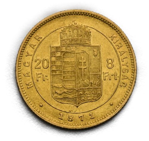 8 Zlatník František Josef I. 1871 KB