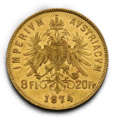 8 Zlatník František Josef I. 1874