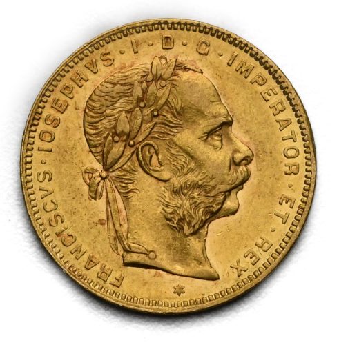 8 Zlatník František Josef I. 1874