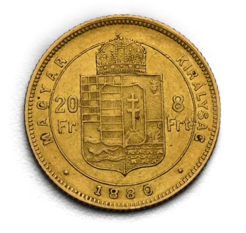 8 Zlatník František Josef I. 1880 KB – Malá Hlava