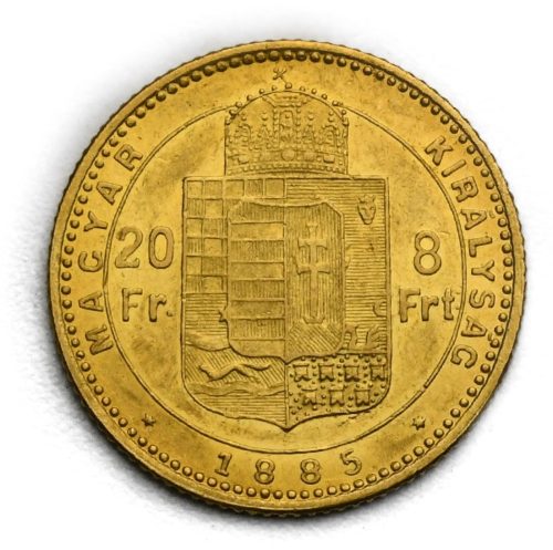 8 Zlatník František Josef I. 1885 KB