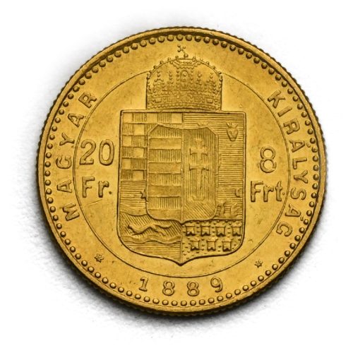 8 Zlatník František Josef I. 1889 KB