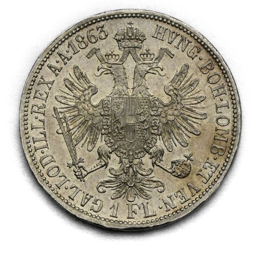 Zlatník František Josef I. 1863 A