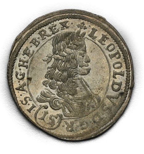 15 Krejcar Leopold I. 1693 Svatý Vít