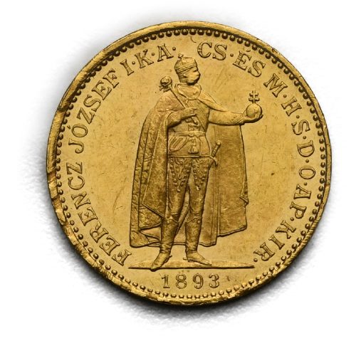 20 Koruna Františka Josefa I. 1893 KB