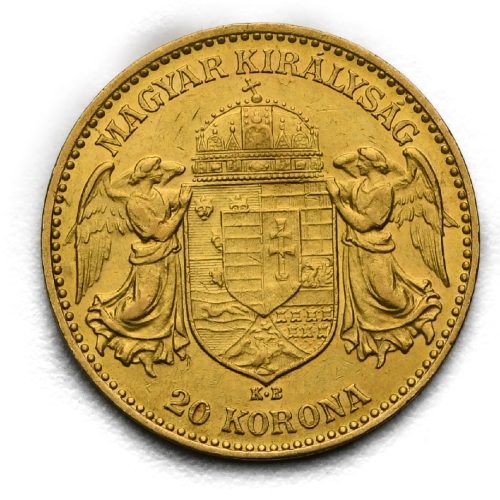 20 Koruna Františka Josefa I. 1902 KB