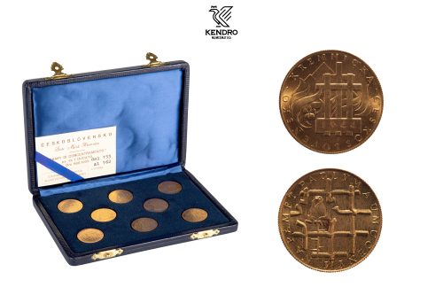 Set of gold medals (8 pieces). Memory of the fallen and martyred 1972. Kremnitz. Very rare!! Set of gold medals (8 pieces). Memory of the fallen and martyred 1972. Kremnitz. Very rare!!