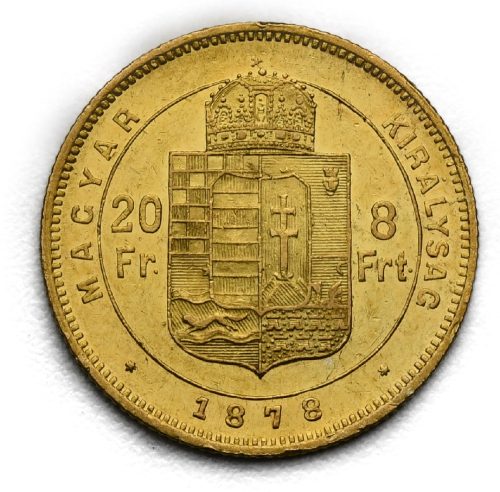 8 Zlatník František Josef I. 1878 KB