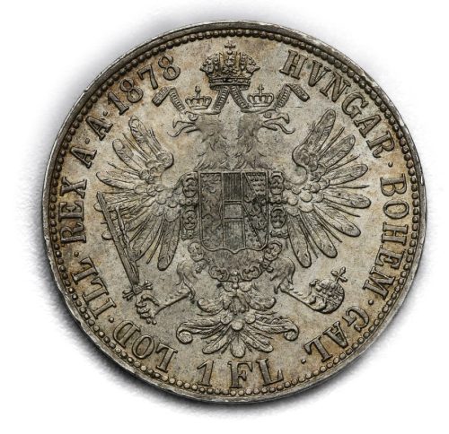 Zlatník František Josef I. 1878