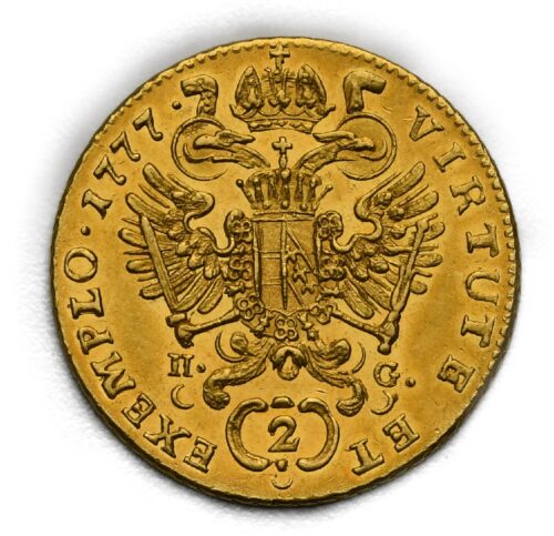2 Dukát Josef II. 1777 E/H-G