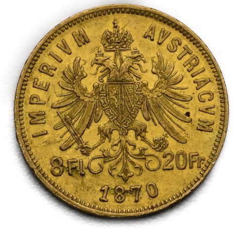 8 Zlatník František Josef I. 1870