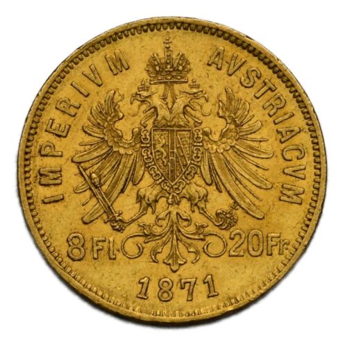 8 Zlatník František Josef I. 1871