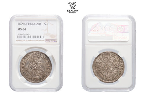 1/2 Thaler 1699. Kremnitz. Rare in this condition!