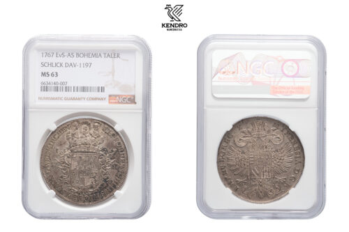 Thaler 1767. Prague. Very rare in this condition!!