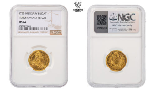 Ducat 1723. Alba Iulia. Rare!
