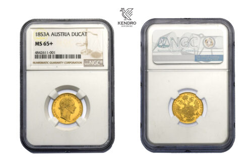 Ducat 1853. Vienna. Rare in this condition!