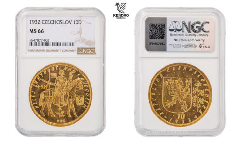10 Ducat 1932. Kremnitz. Rare!