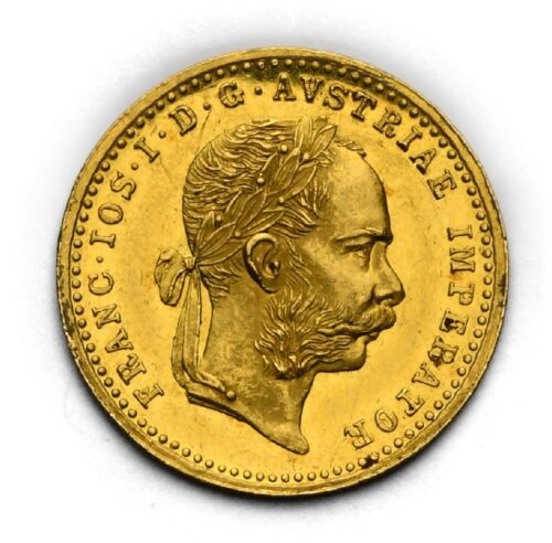 Dukát Františka Josefa I. 1887