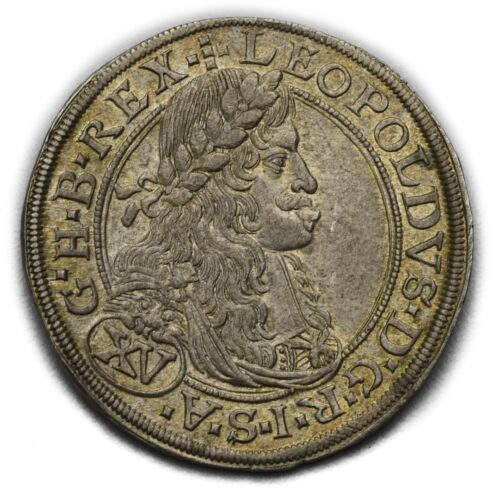 15 Krejcar Leopold I. 1664 Vídeň 15 Krejcar Leopold I. 1664 Vídeň
