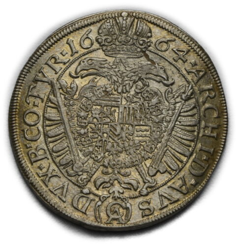 15 Krejcar Leopold I. 1664 Vídeň