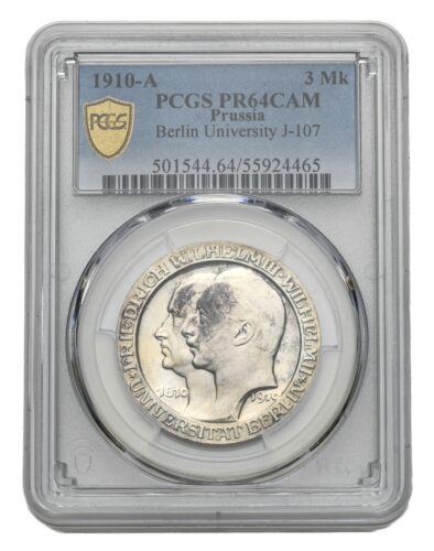 3 Mark 1910 A PRUSSIA Berlin University