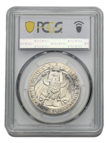 3 Mark 1910 A PRUSSIA Berlin University PROOF